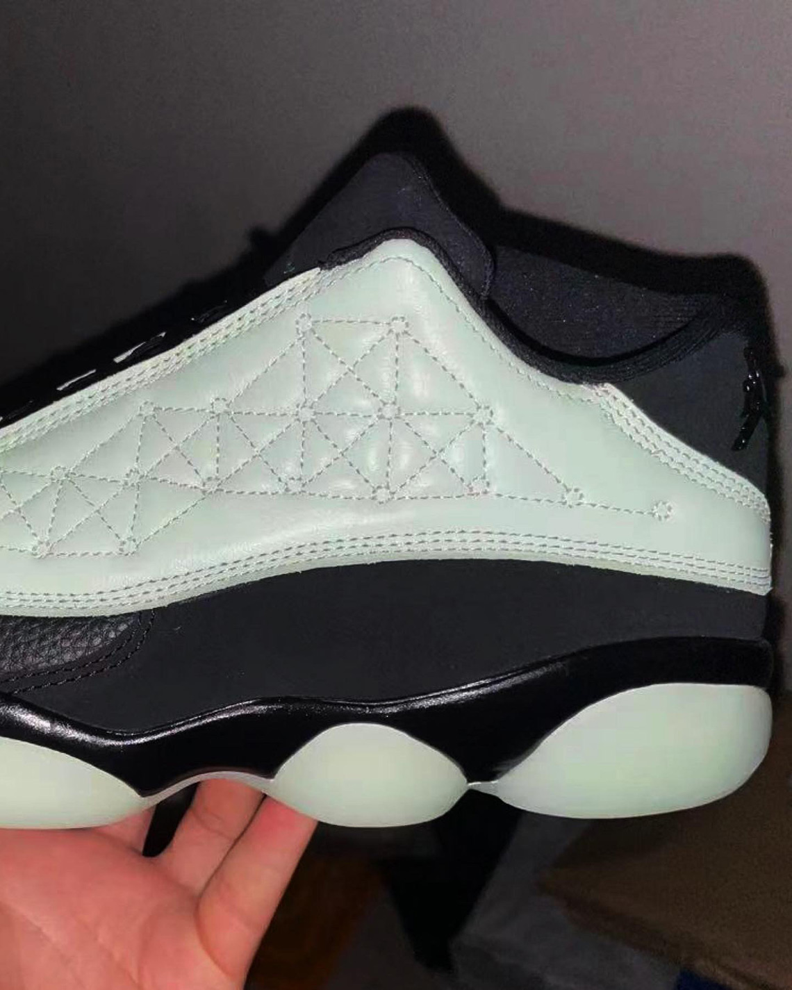 Air Jordan 13 Low Gc Barely Green Black 3