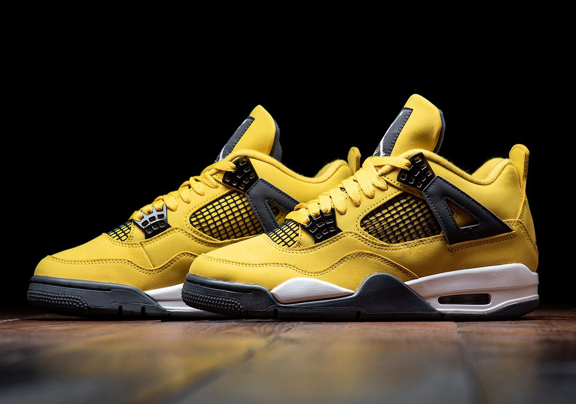 The Air Jordan 4 "Lightning" Releases Tomorrow