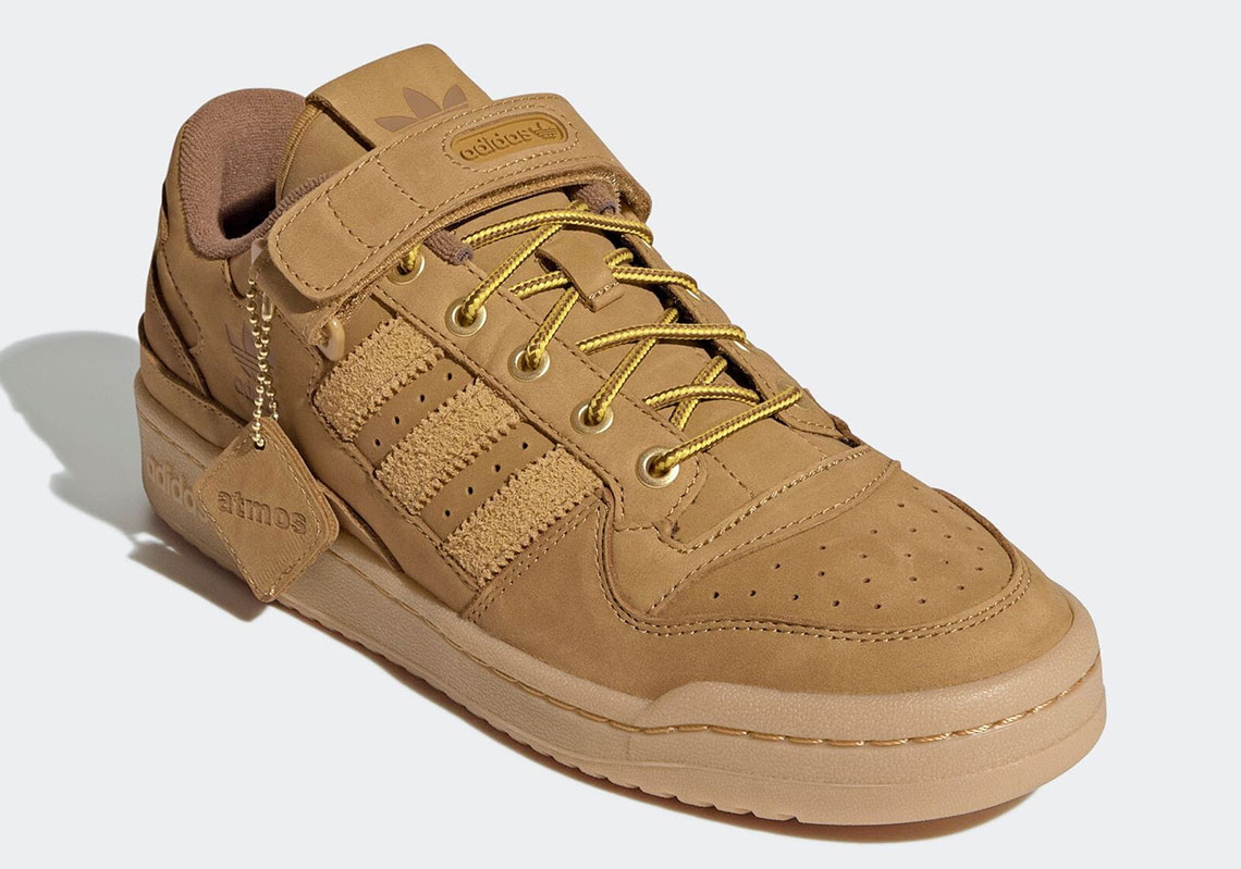 Atmos Adidas Forum Low Wheat Gx3953 1