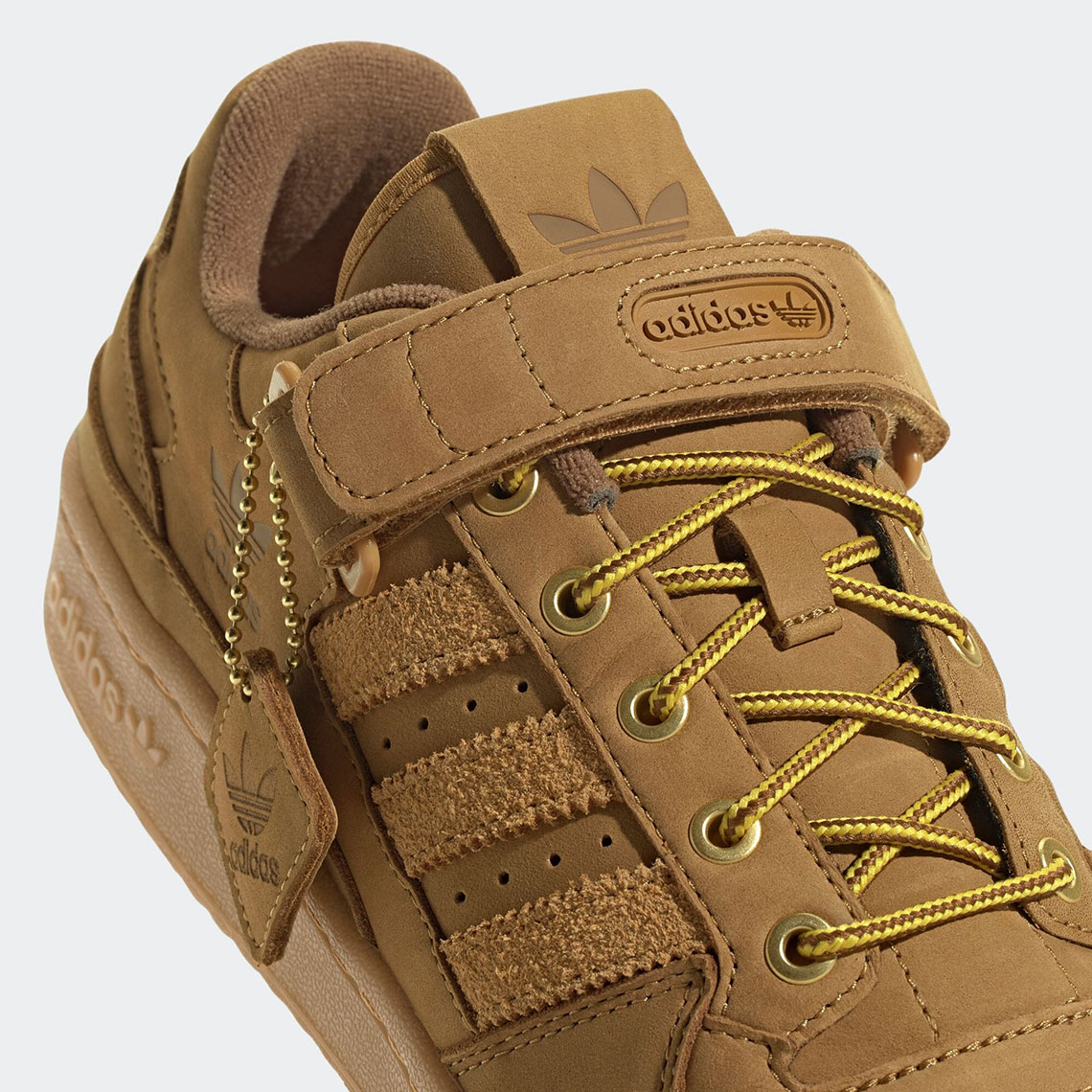 Atmos Adidas Forum Low Wheat Gx3953 7