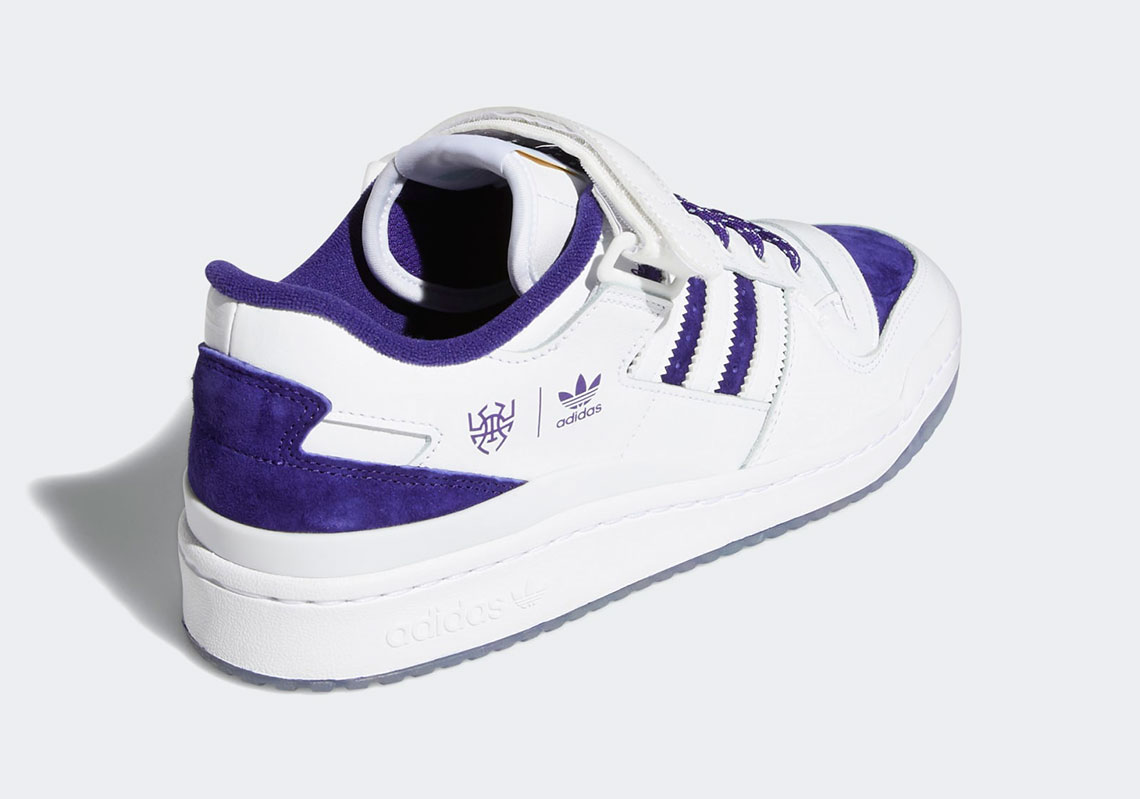 Donovan Mitchells Adidas Forum Low Cloud White Collegiate Purple Halo Mint Gy8287 4