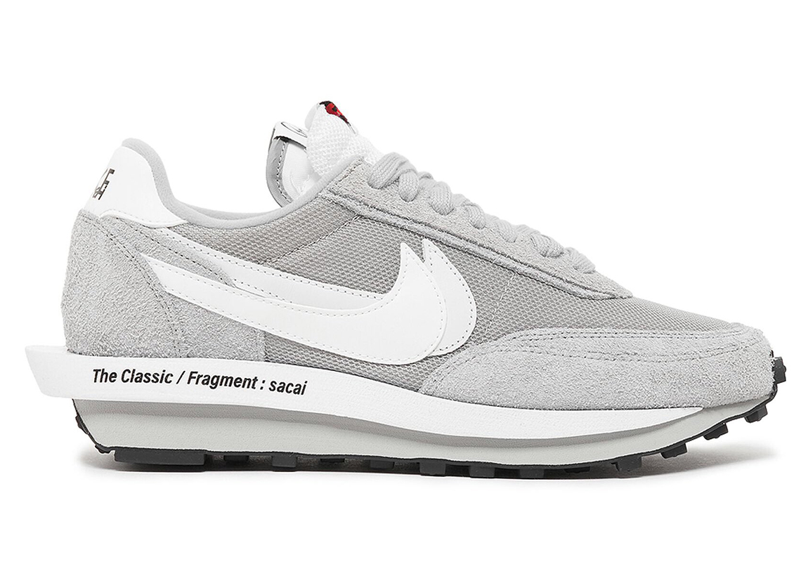 Fragment Sacai Nike Ldwaffle Grey Dh2684 001 3