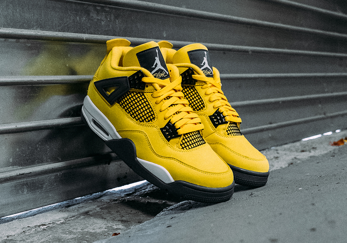 The Air Jordan 4 "Lightning" Strikes Again On August 28th