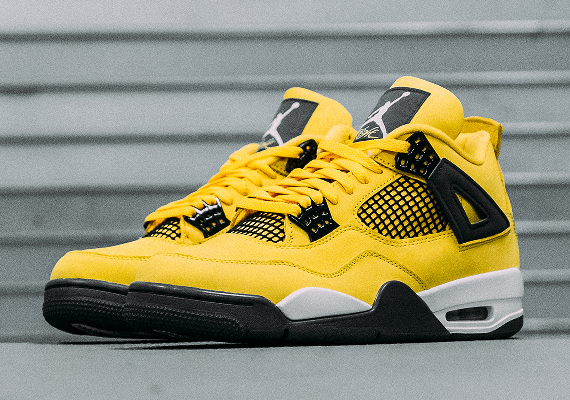 Jordan 4 Lightning 2021 Release 4