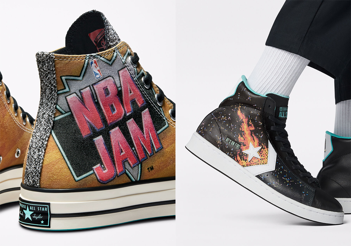 "He's On Fire!": NBA Jam And Converse To Release Collaboration On August 30th