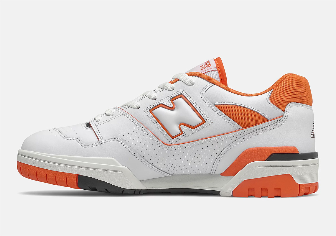 New Balance 550 Bb550hg1 White Orange 2