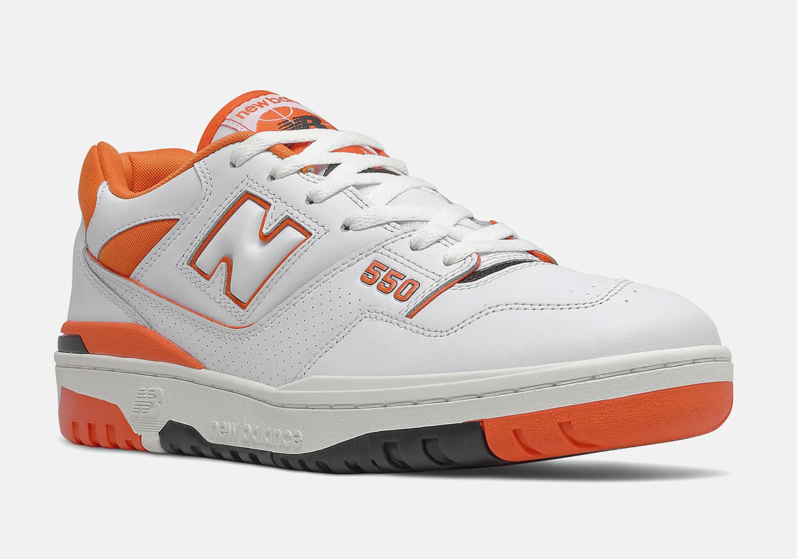 New Balance 550 Bb550hg1 White Orange 4