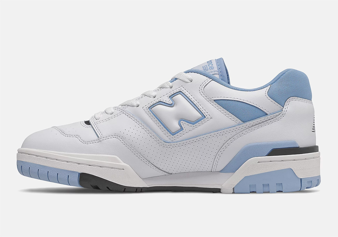 New Balance 550 Bb550hl1 White Carolina Blue Release Date 1