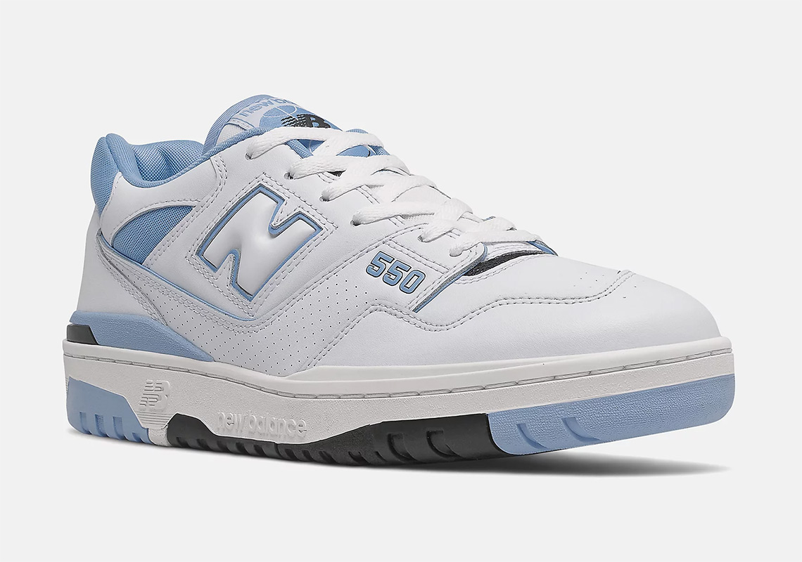 New Balance 550 Bb550hl1 White Carolina Blue Release Date 3