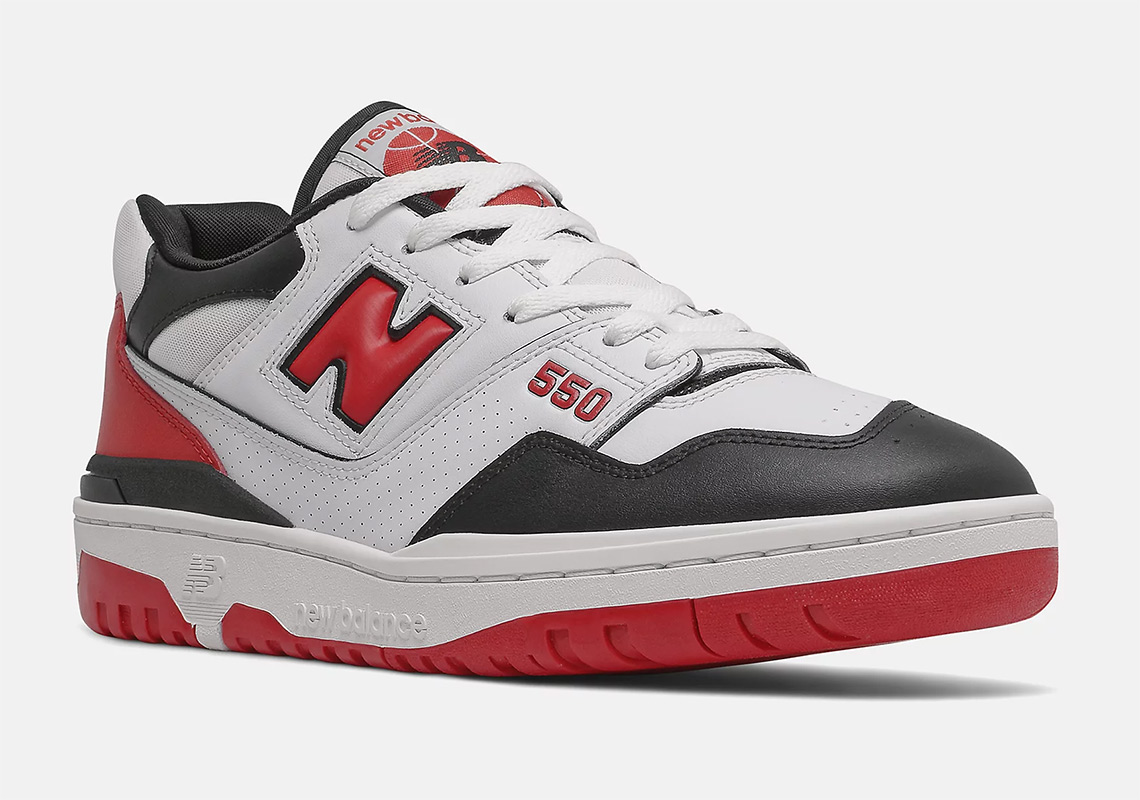 New Balance 550 Bb550hr1 Team Red 4