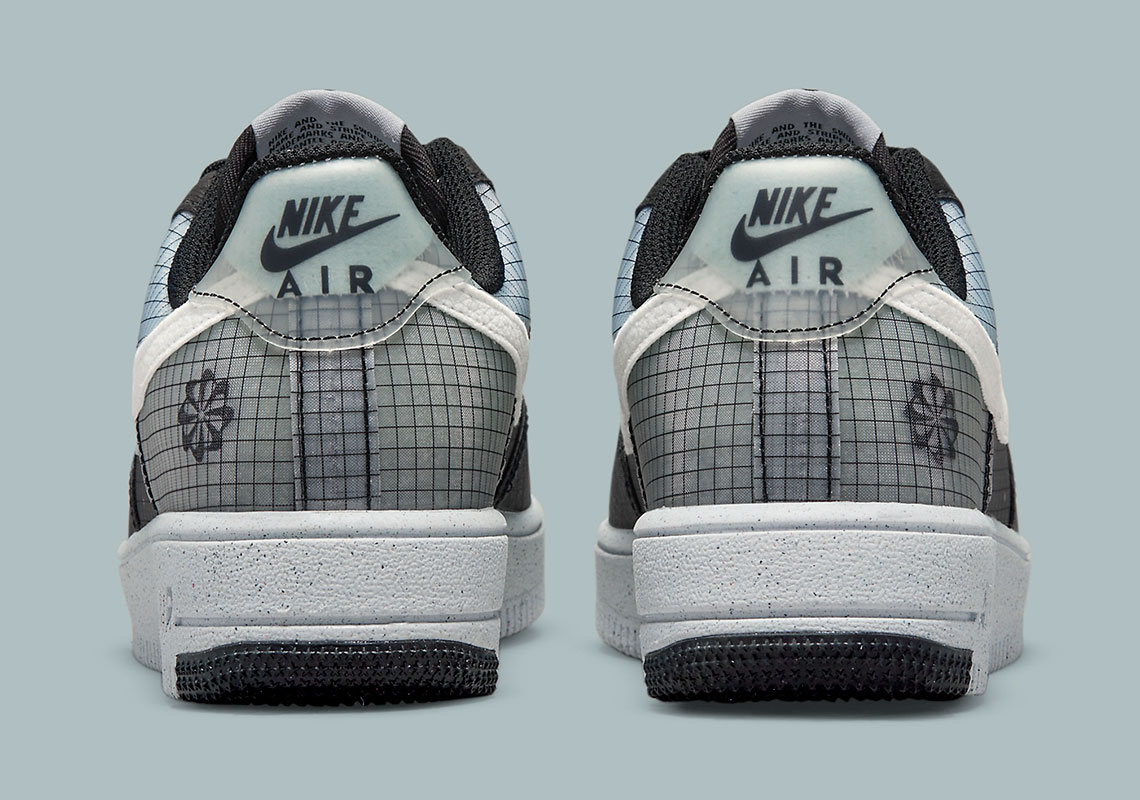 Nike Air Force 1 Crater Black Grey Dc9326 001 8