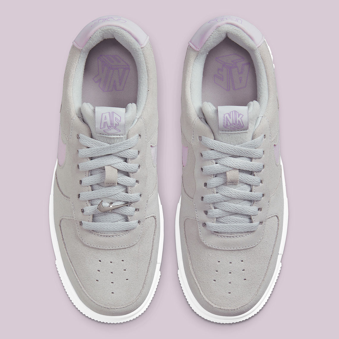 Nike Air Force 1 Pixel Photon Dust White Lilac Venice Dn5058 001 7