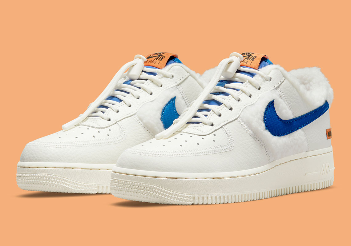 Climb The Himalayans With This Sherpa Fleece Lined Nike Air Force 1