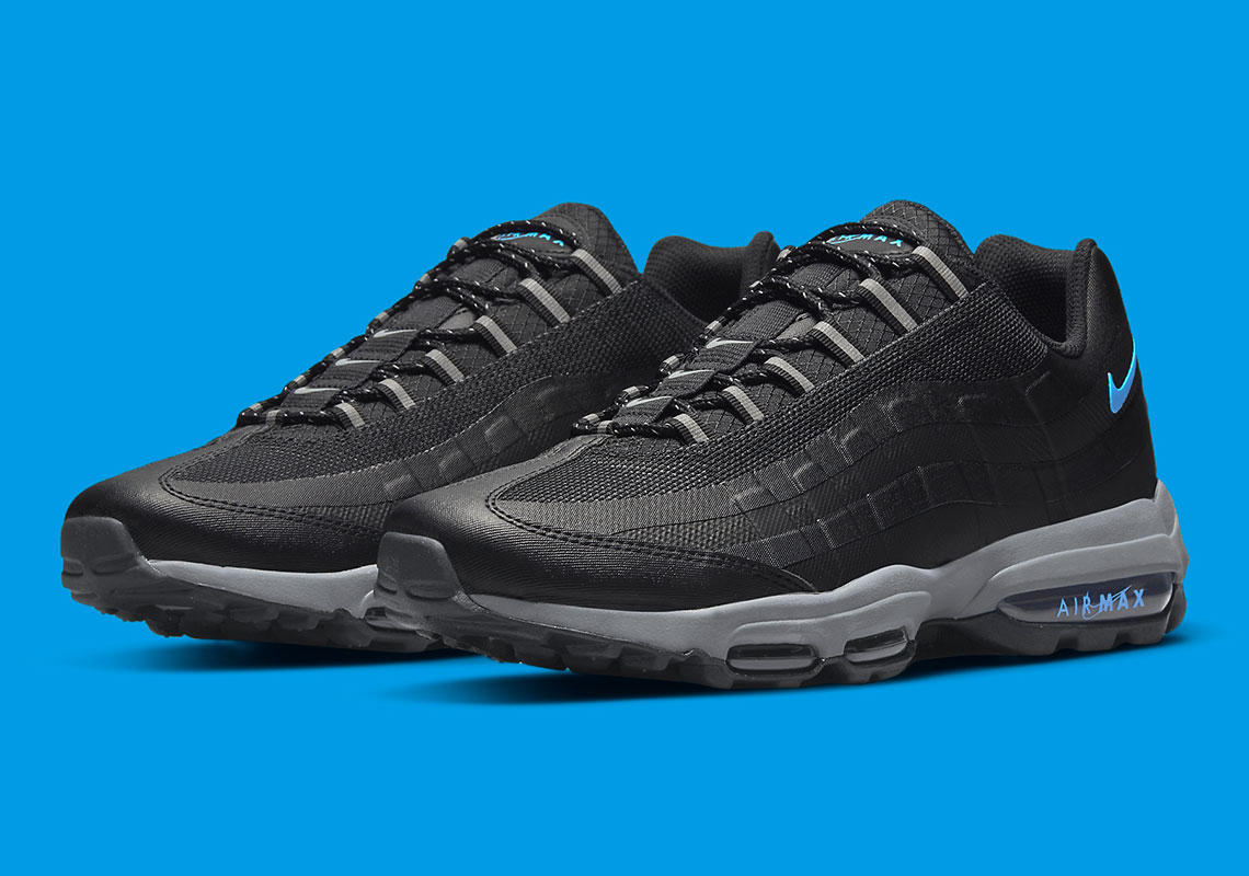 The Nike Air Max 95 Ultra Gets A Two-Toned Midsole And A Pop Of Blue