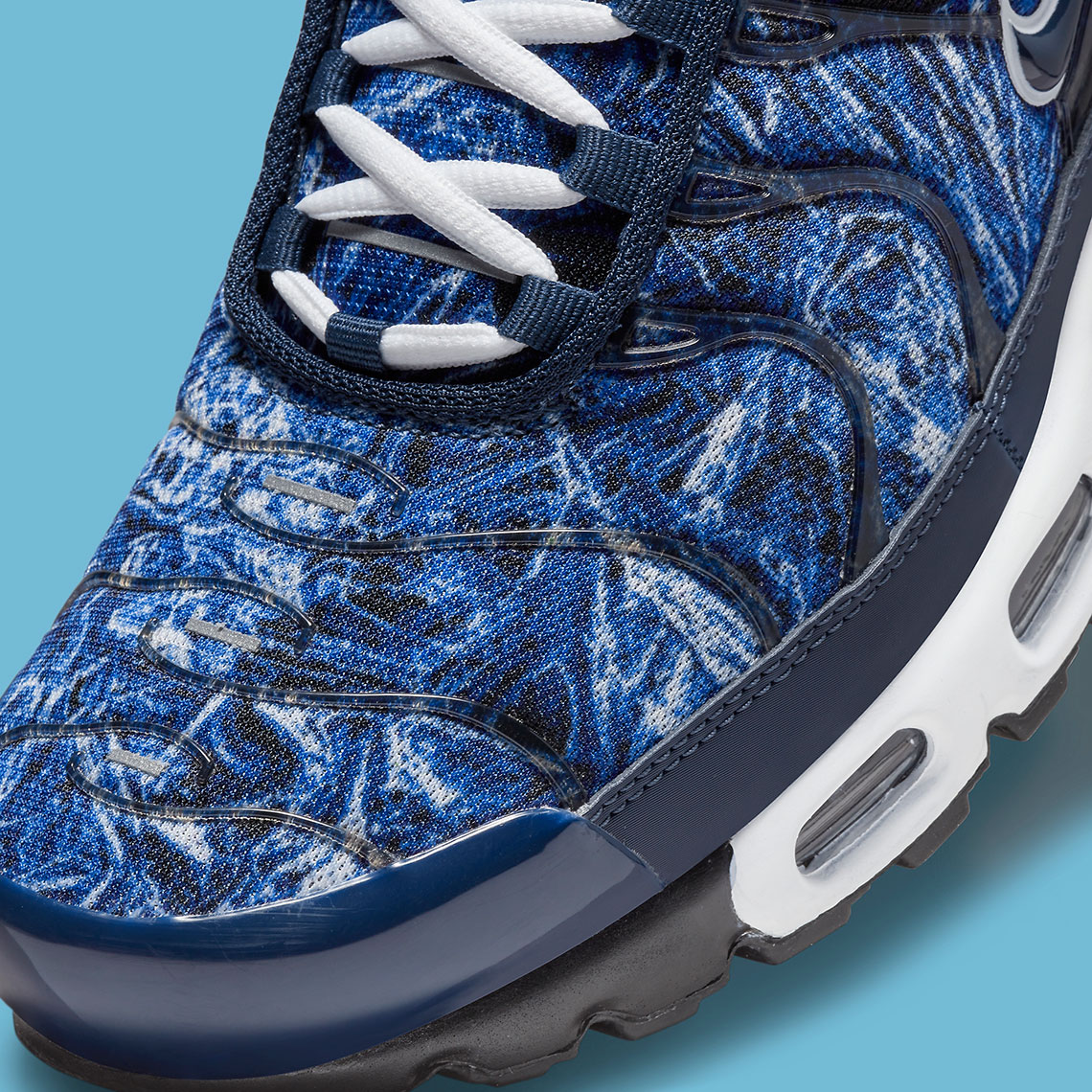 Nike Air Max Plus Blue Crinkled Metal Do6384 400 3