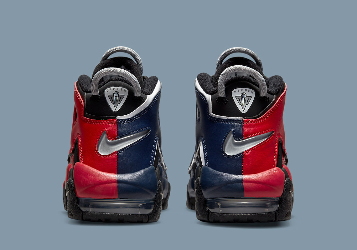 Nike Air More Uptempo Black Navy Red Dm0017 001 5