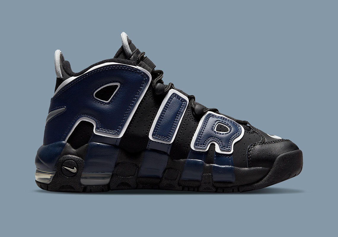 Nike Air More Uptempo Black Navy Red Dm0017 001 8