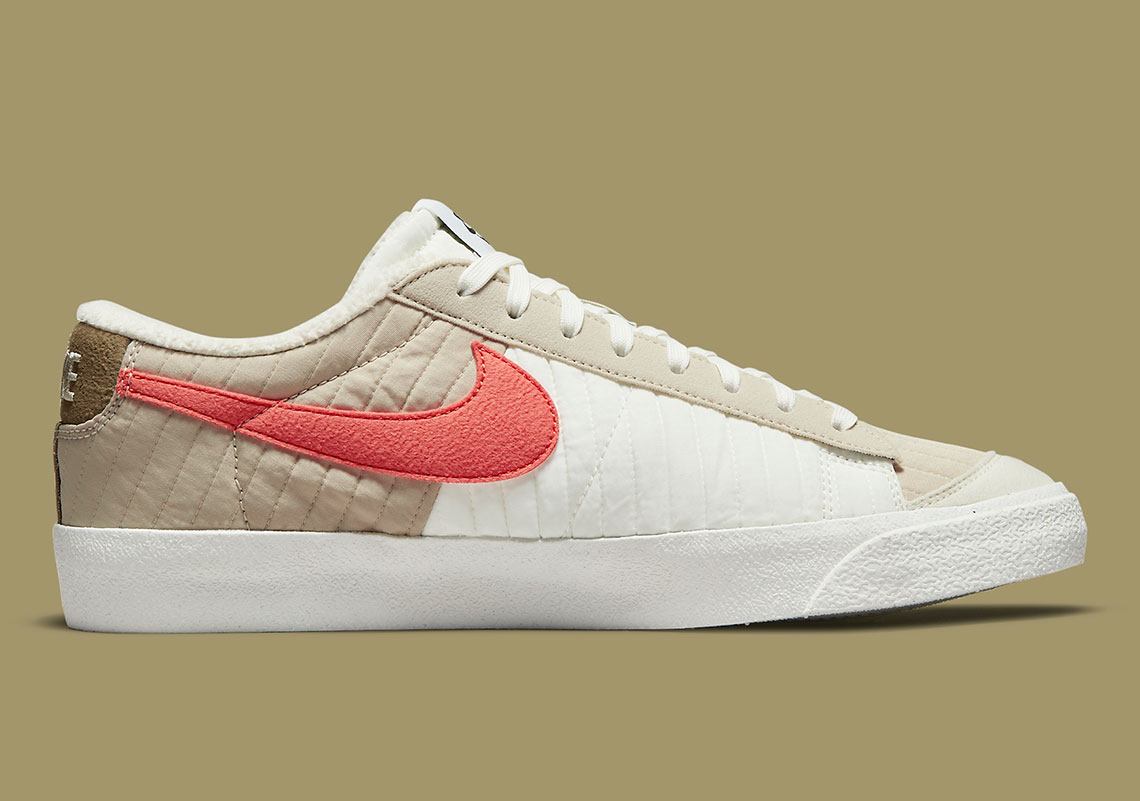 Nike Blazer Low 77 Toasty Sail Rattan Brown Kelp Orange Dd8026 100 7