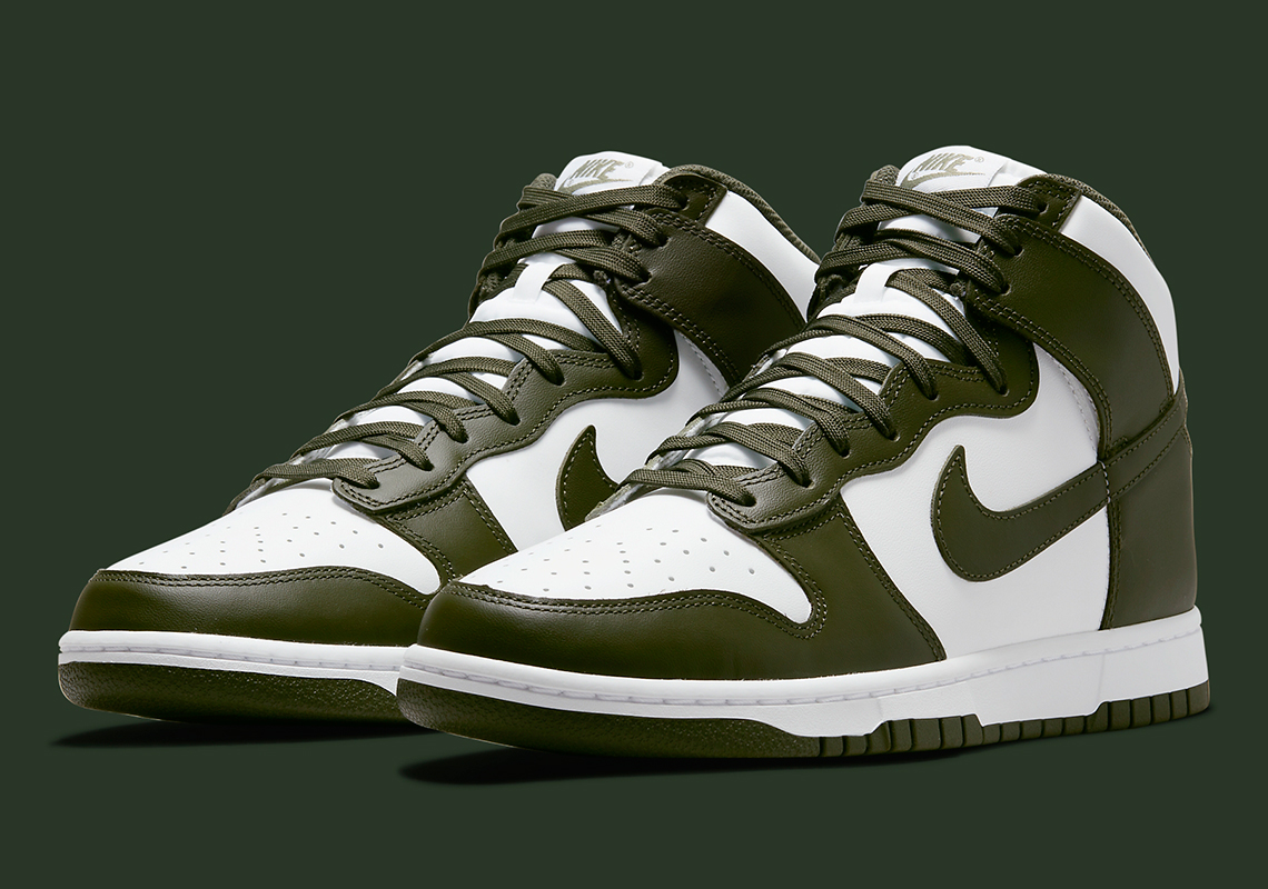 Official Images Of The Nike Dunk High "Cargo Khaki"