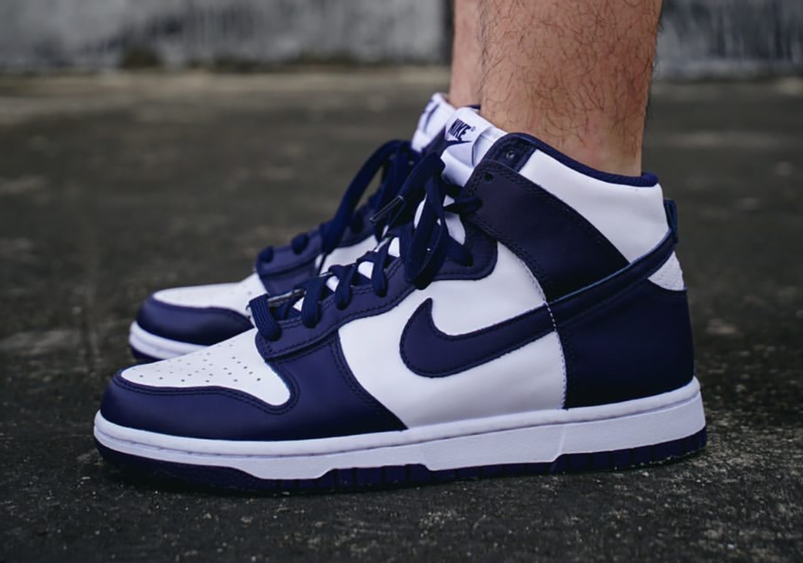 The Nike Dunk High "Midnight Navy" Arrives Soon