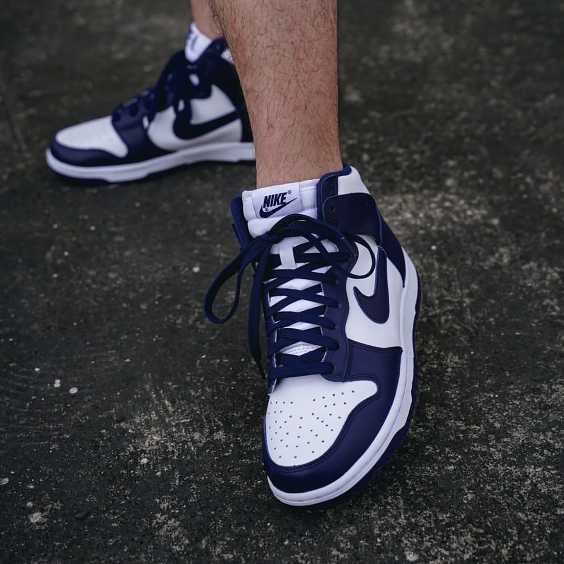 Nike Dunk High Navy Dd1399 104 2