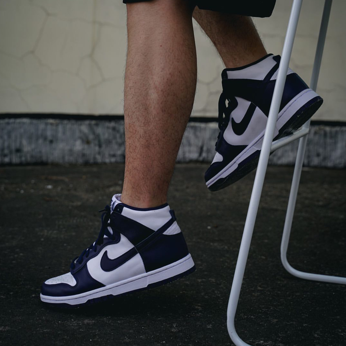 Nike Dunk High Navy Dd1399 104 8