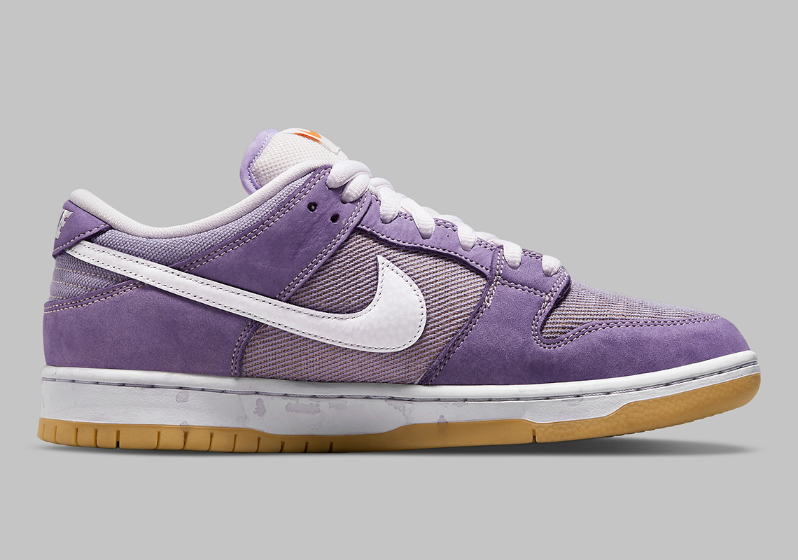 Nike Sb Dunk Low Orange Label Purple Unbleached Pack Da9658 500 5