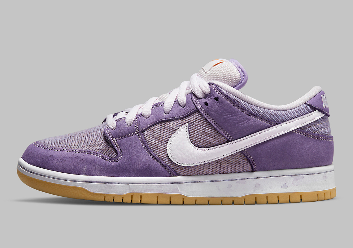 Nike Sb Dunk Low Orange Label Purple Unbleached Pack Da9658 500 9