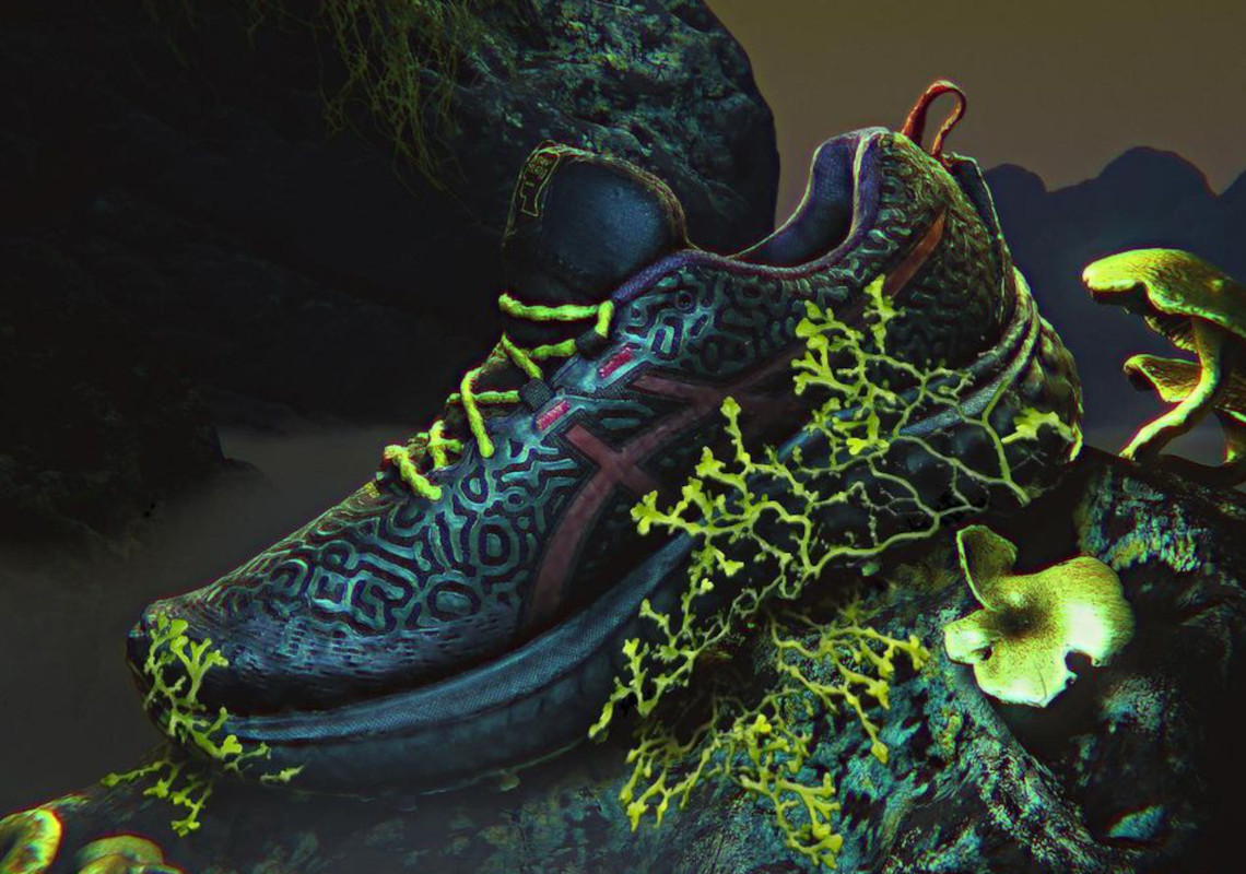 BRAIN DEAD Brings An "Organic Chaos Design" To The ASICS TRABUCO MAX