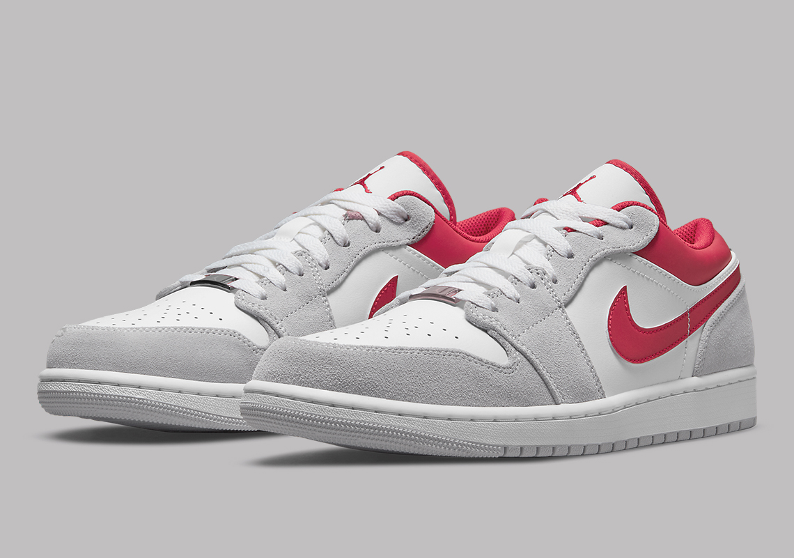 Air Jordan 1 Low Grey Red Dc6991 016 4