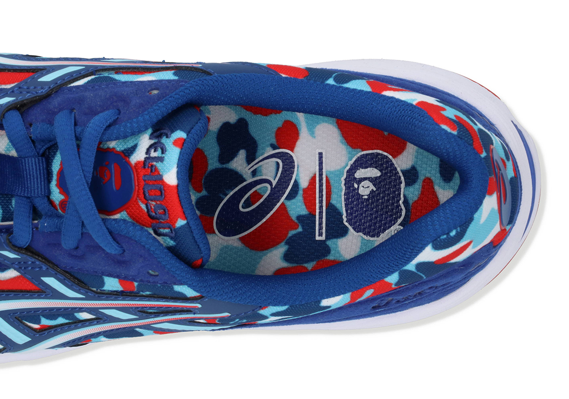 Bape Asics France Camo Release Date 10