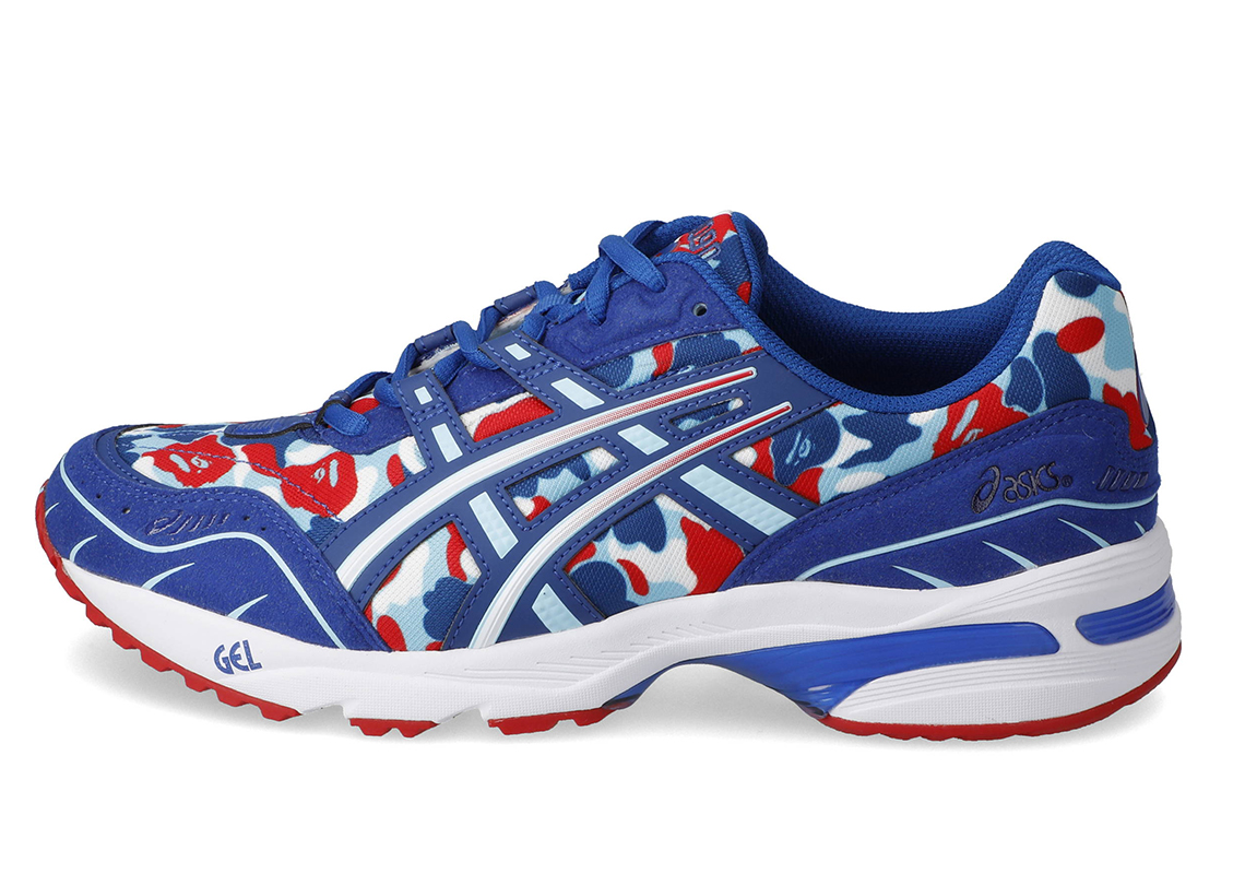 Bape Asics France Camo Release Date 7