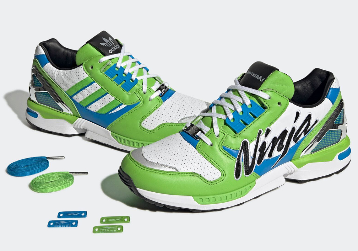 adidas Teams Up With Kawasaki For A Ninja-Inspired ZX 8000 And ZX 5K Boost