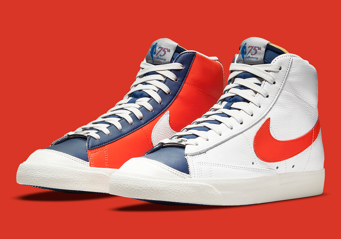 Nba Nike Blazer Mid Emb Knicks 4