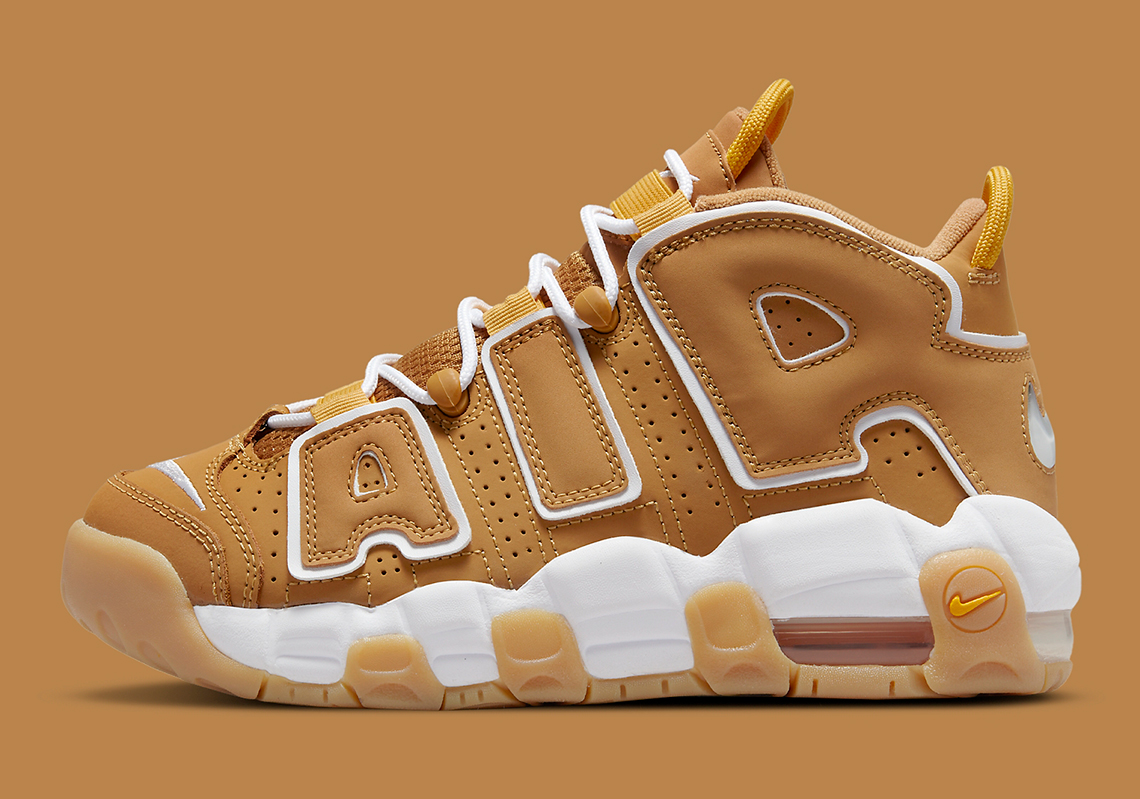 Nike Air More Uptempo "Wheat" Arriving In Kids Sizes