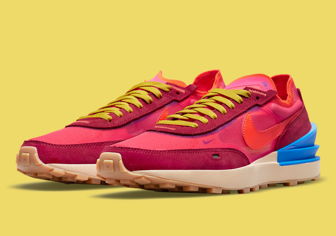 "Hyper Pink" Makes A Late Summer Appearance On The Nike Waffle One