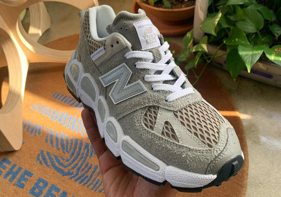 First Look At The Salehe Bembury x New Balance 574 "Yurt"