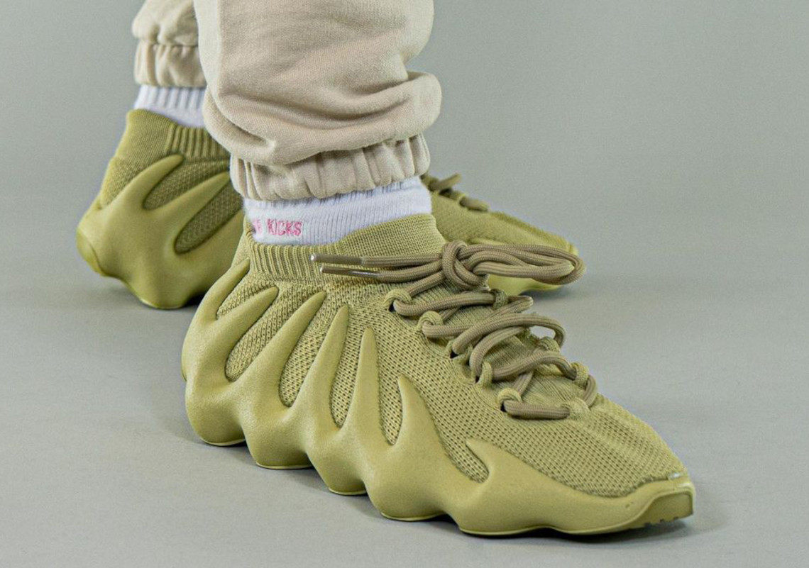 First Look At The adidas YEEZY 450 "Dark Sulfur"