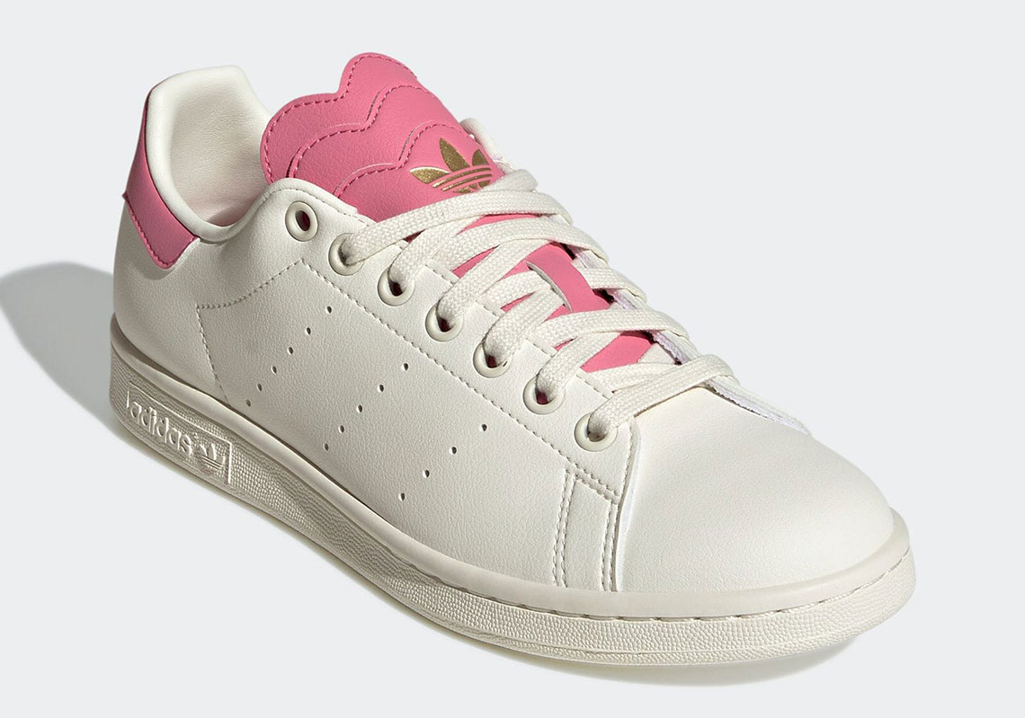 Adidas Stan Smith Tre Tongue Off White Rose Tone Off White H03924 5