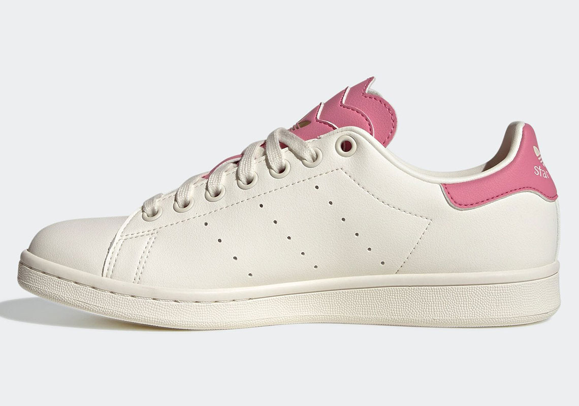 Adidas Stan Smith Tre Tongue Off White Rose Tone Off White H03924 6