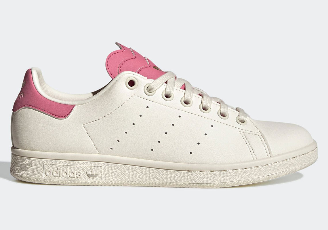 Adidas Stan Smith Tre Tongue Off White Rose Tone Off White H03924 8