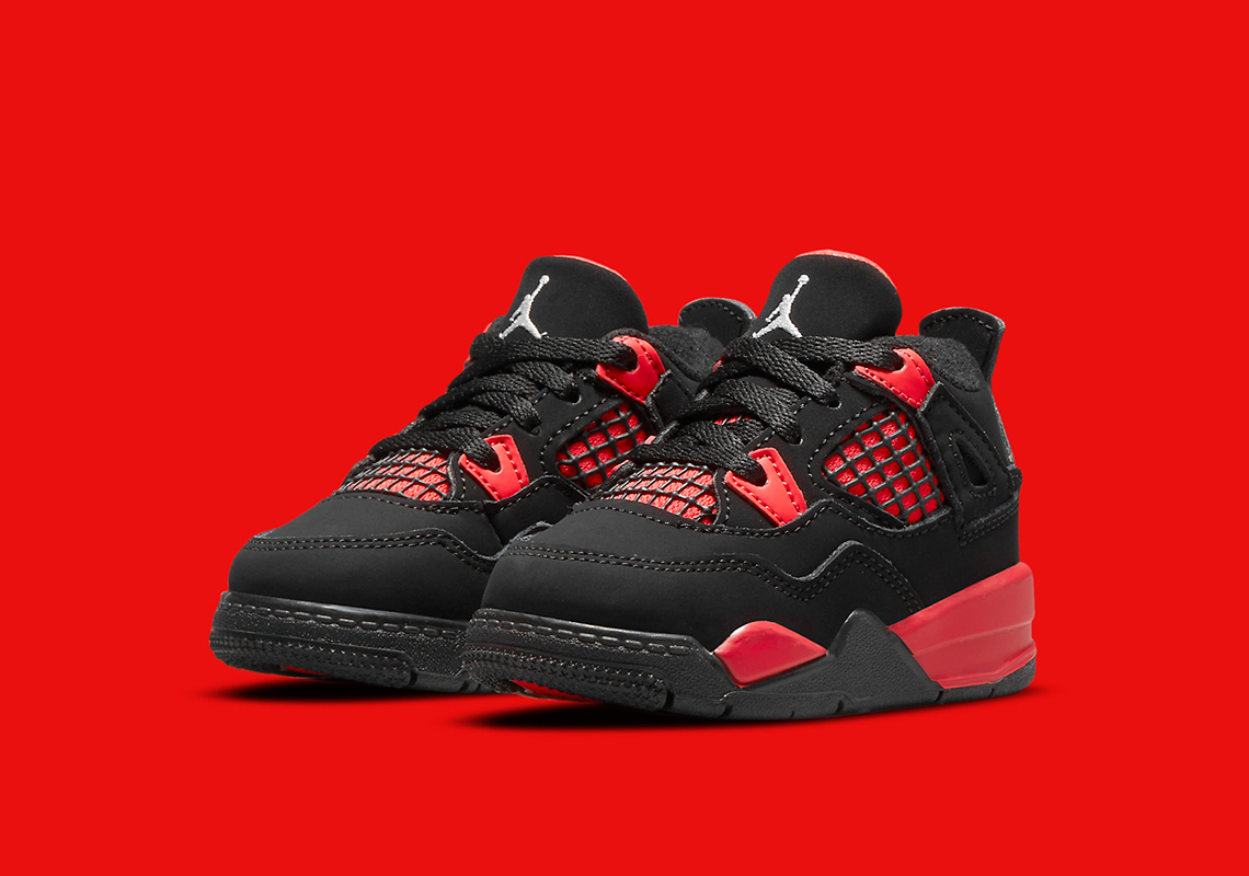 Air Jordan 4 Red Thunder Td Bq7670 016 1