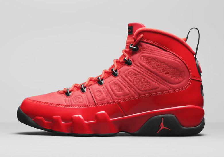 The Air Jordan 9 Receives A "Chile Red" Makeover This Holiday Season