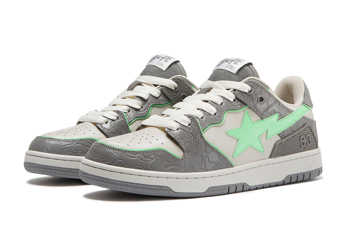 Bape Sk8 Sta Grey Green 3