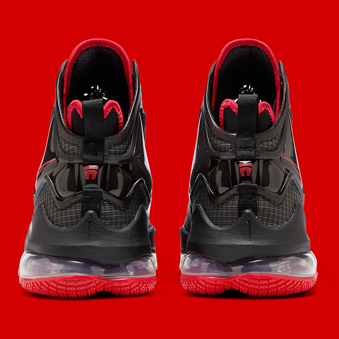 Ike Lebron 19 Black Red Dc9340 001 Releases Date 4