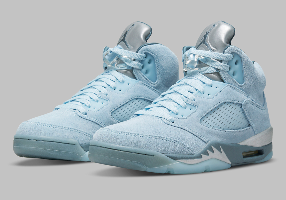 Official Images Of The Air Jordan 5 "Bluebird"