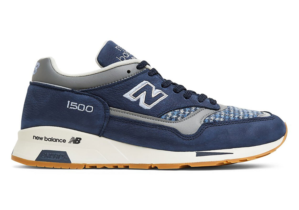 New Balance 1500 Mix Media Houndstooth Navy Grey 1