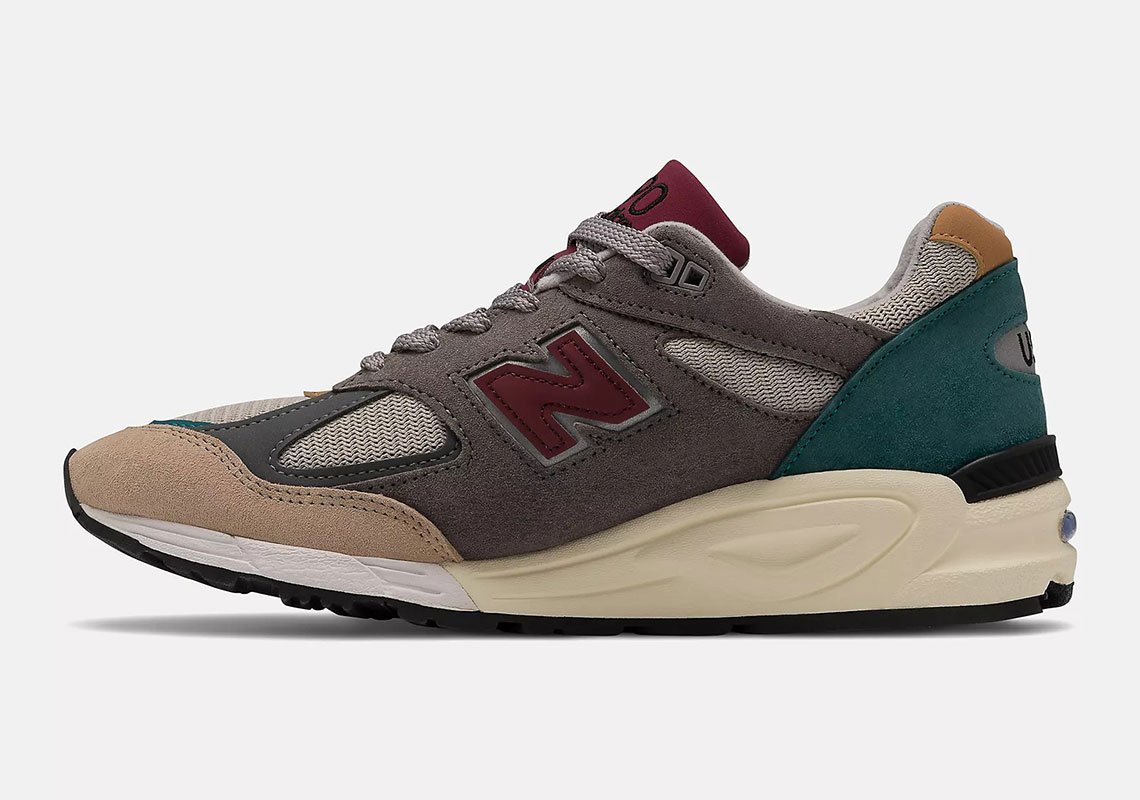 New Balance Made Us 990v2 Grey Tan M990cp2 3