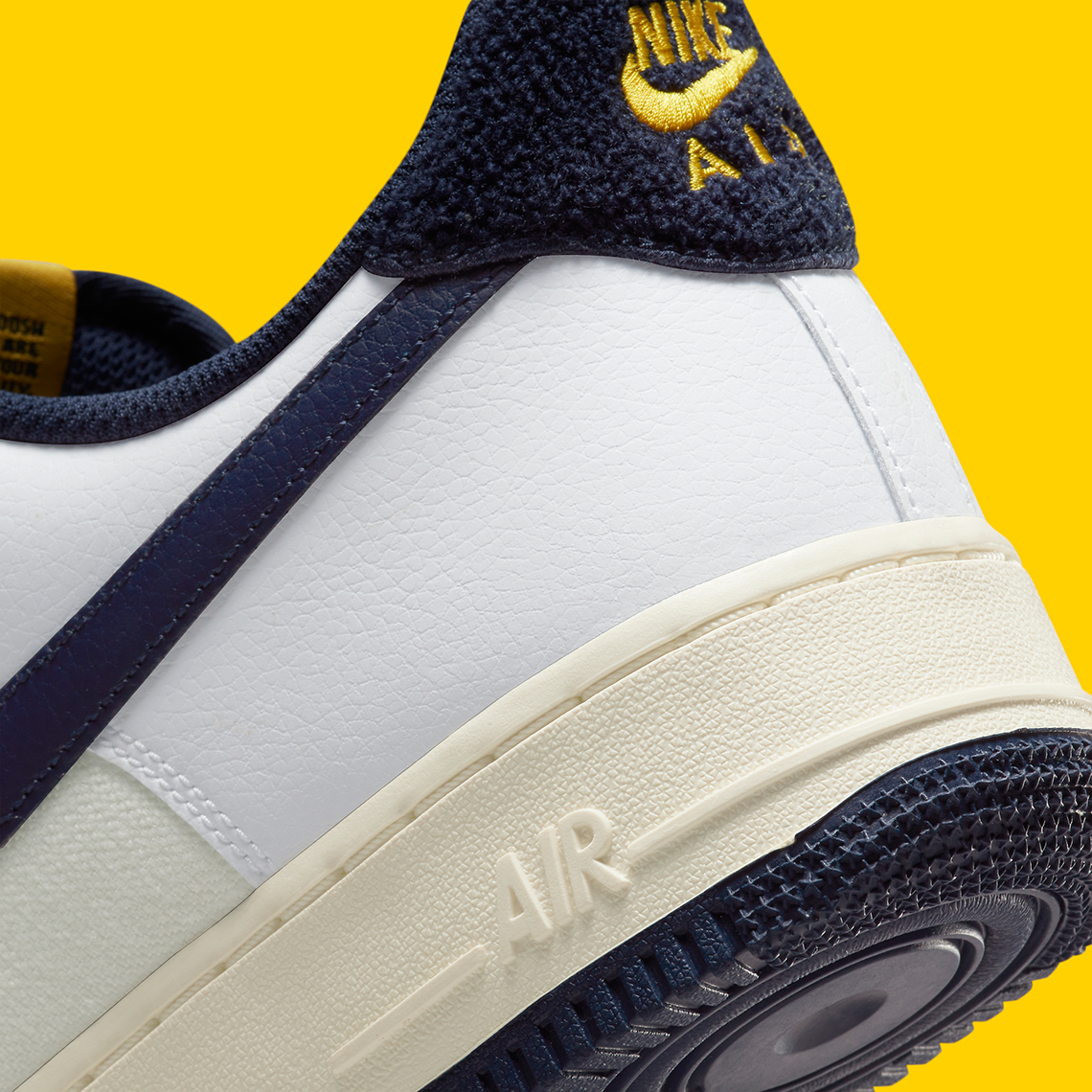 Nike Air Force 1 07 Lv8 White Navy Yellow Do5220 141 1