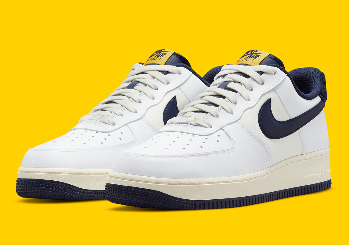 Nike Air Force 1 07 Lv8 White Navy Yellow Do5220 141 2